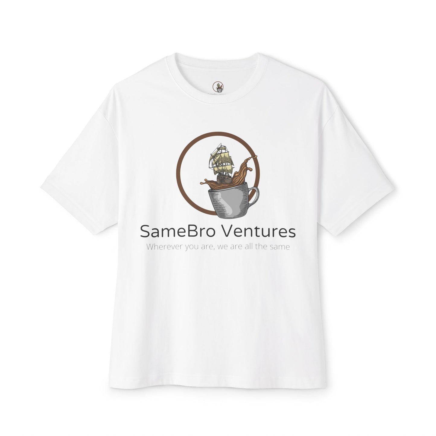 SameBro Oversized Signature Tee