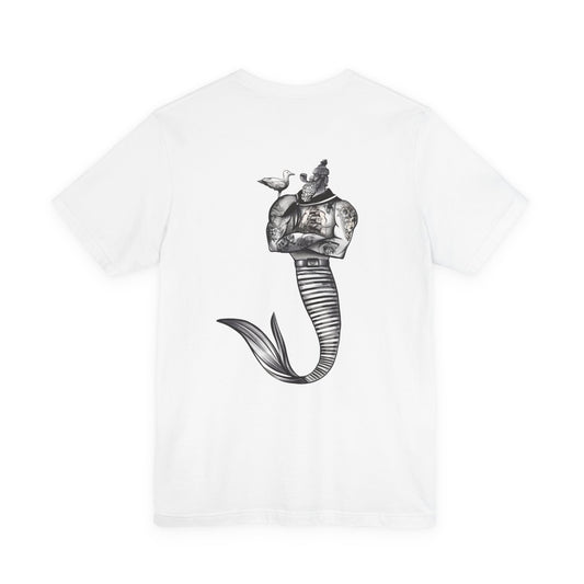 Vintage Merfolk Tattoo Art Tee