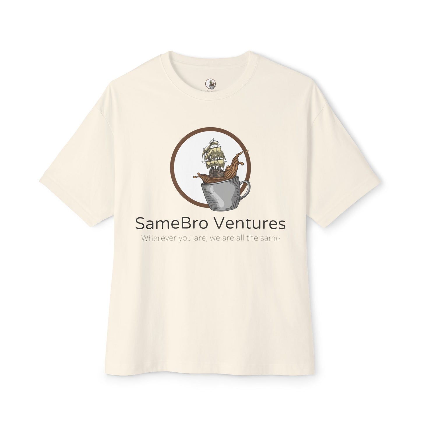 SameBro Oversized Signature Tee