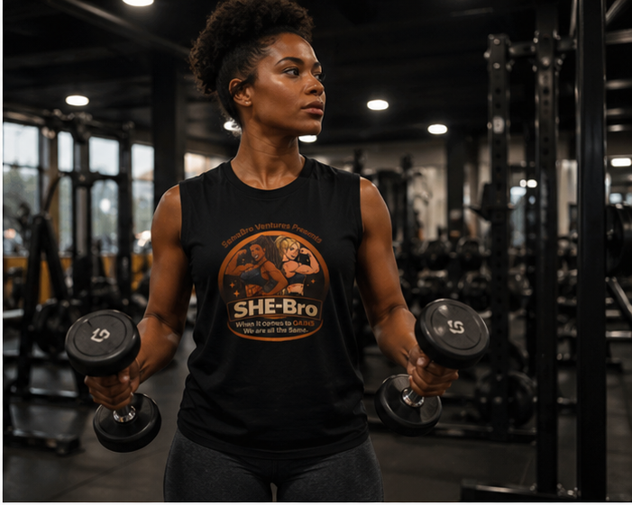 She-Bro Power Muscle Tank