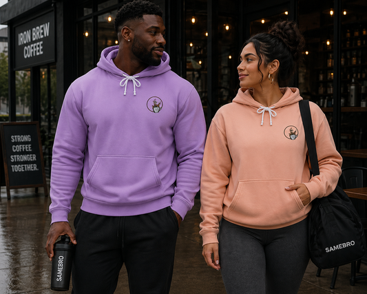 SameBro Forge Hoodie – Iron Edition