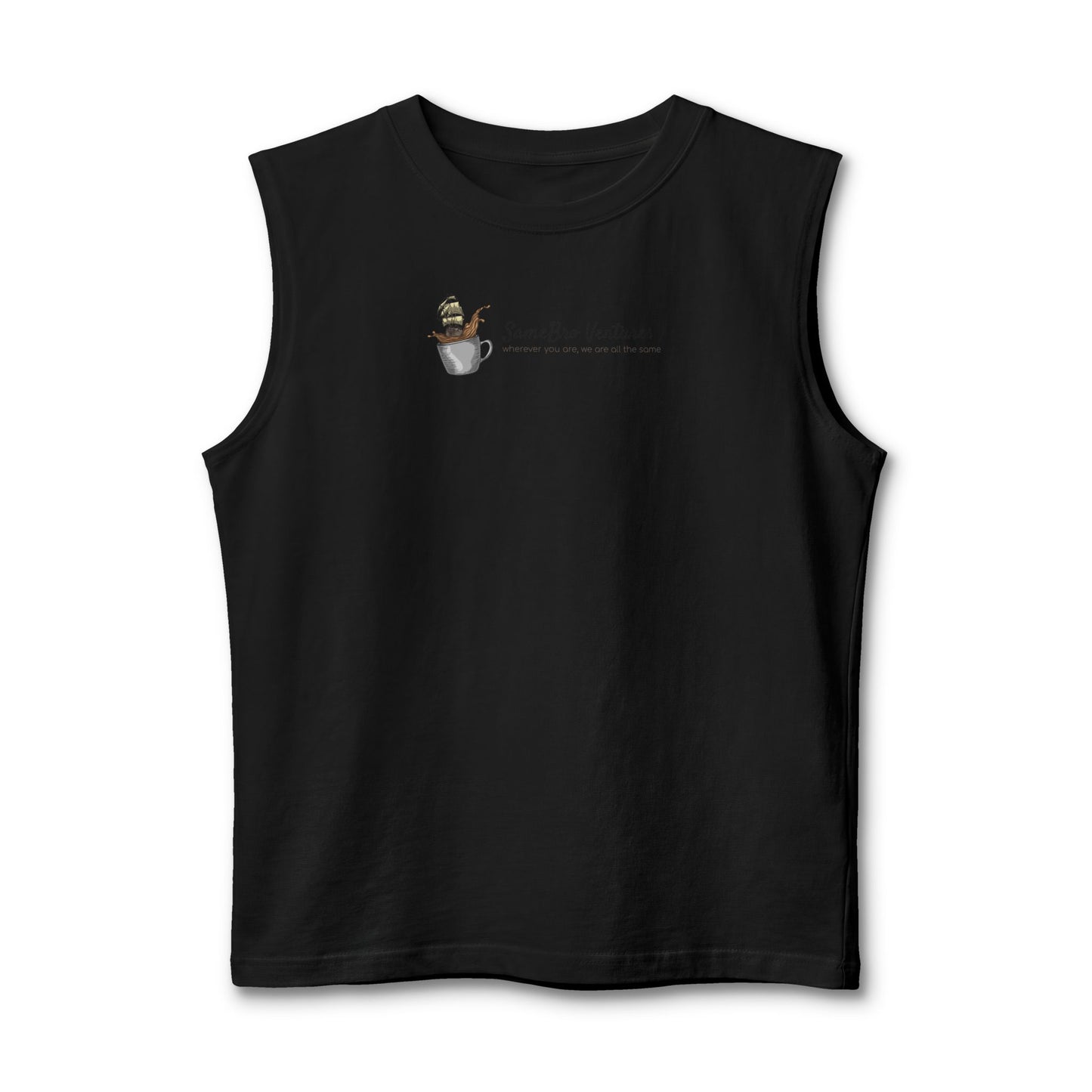 Coffee Pirate Core Muscle Tank