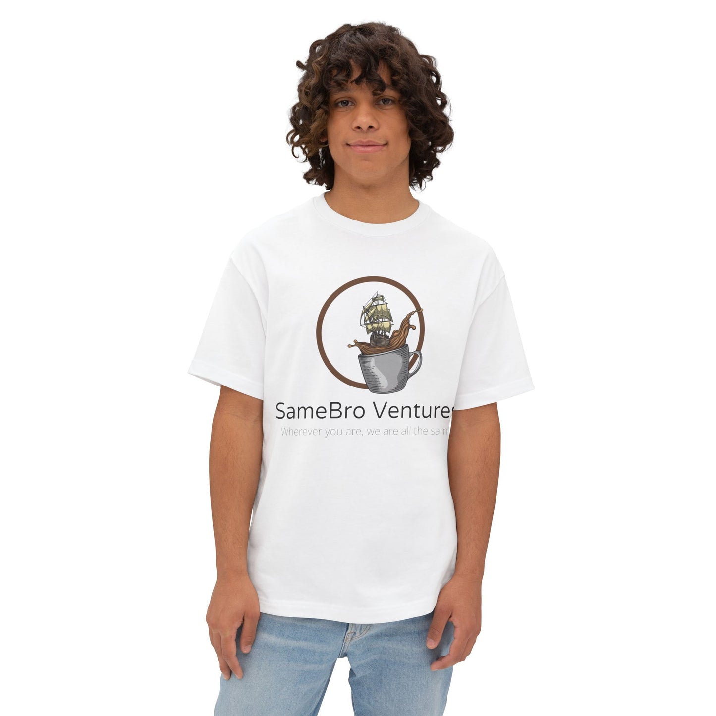 SameBro Oversized Signature Tee